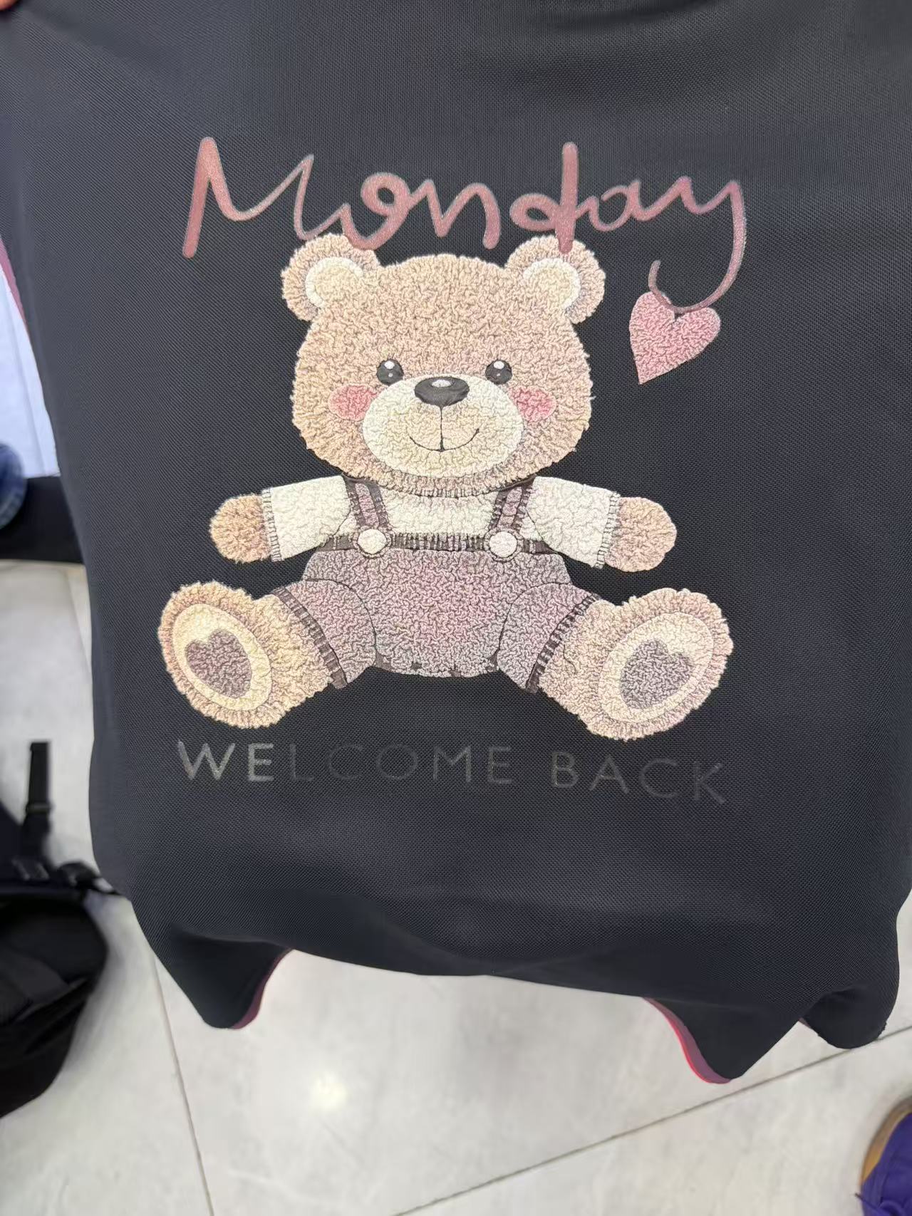 Monday welcome back bear